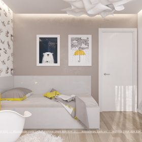 Mẫu phòng ngủ con trai sáng tạo – BT02