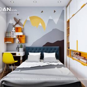 Thiết kế nội thất cho phòng ngủ nhỏ – BT06