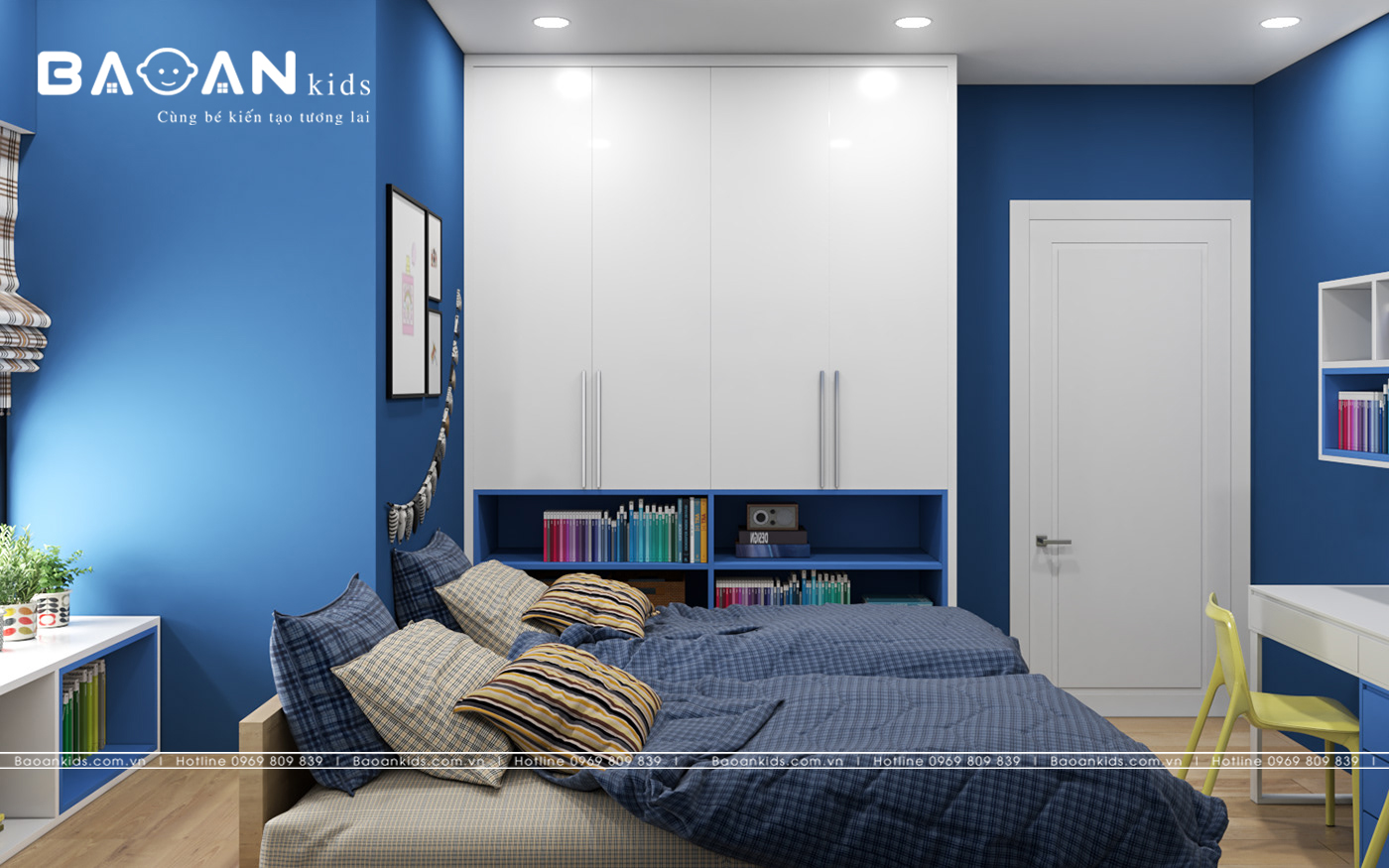 Ý tưởng thiết kế phòng ngủ màu xanh hấp dẫn và một số điều cần biết  Blog   SeSevn