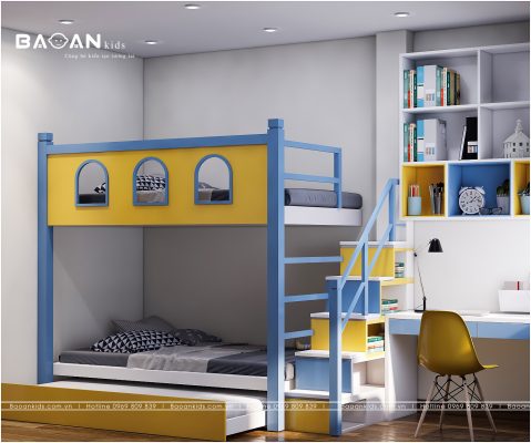 Giá giường tầng trẻ em, giá giường tầng đẹp hiện nay cso đắt không?