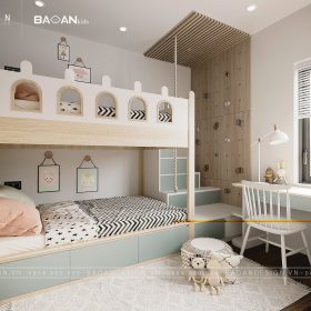 Phòng ngủ bé trai năng động – BT47