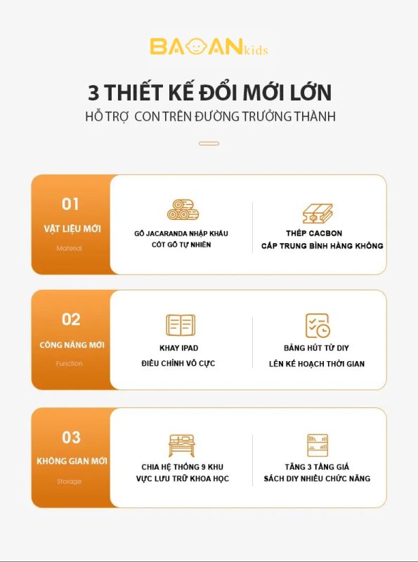 Bộ bàn học chống gù chống cận img2