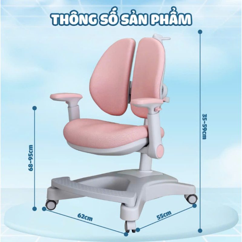 Ghế chống gù lưng trẻ em img3