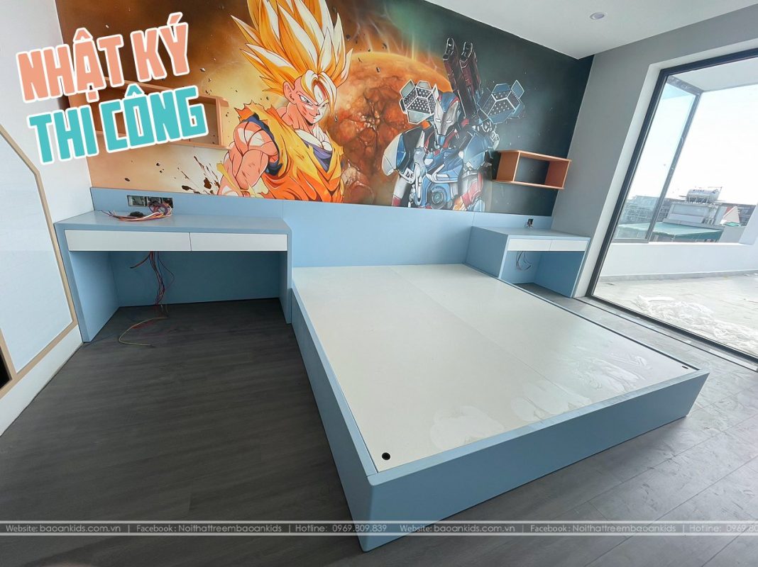 Lắp đặt phòng 2 bé trai img3