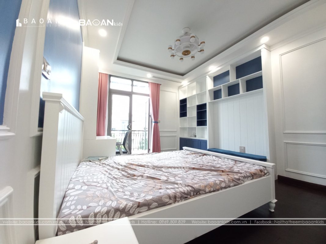 Phòng ngủ bé trai tân cổ điển img3